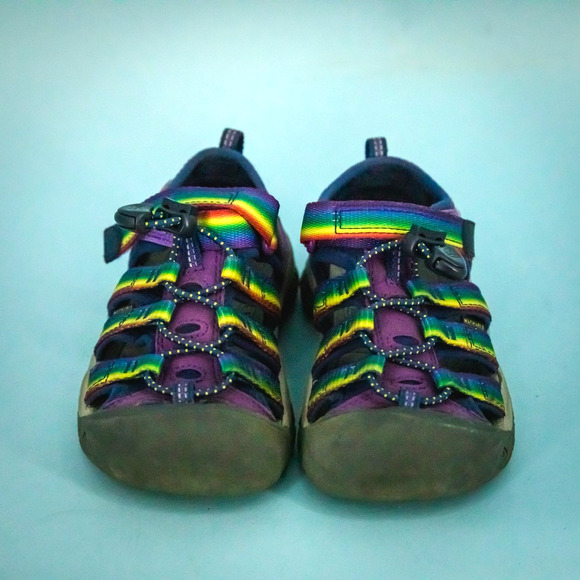 Keen Size 11 Newport H2 Rainbow Purple Outdoor Walking Water Shoes Sandals - Picture 2 of 7